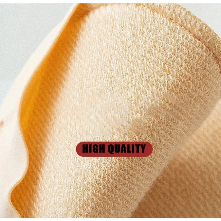 Set 4 talpici de protectie cu burete pentru picior si degete, material textil - Bej [3]