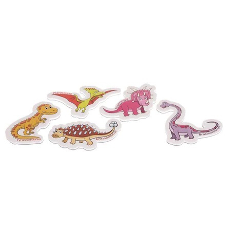 Set 42 magneti de frigider cu diverse animale pentru copii,cutie de depozitare metalica - Multicolor [6]