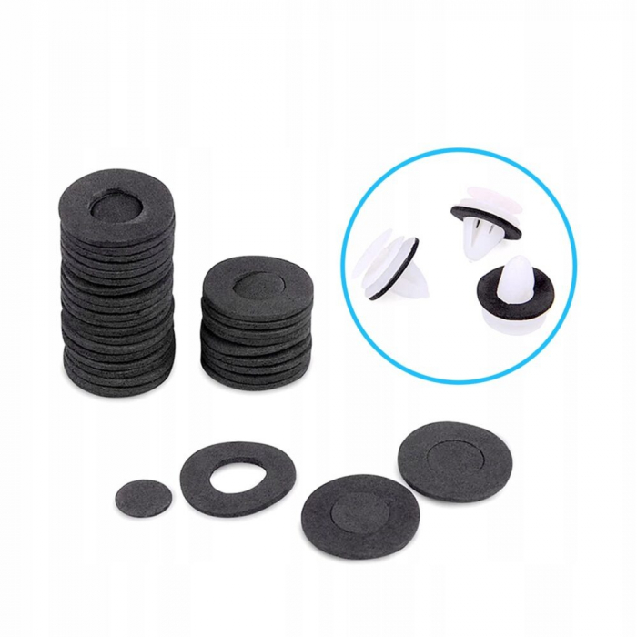 Set 456 clipsuri/ cleme auto de fixare, 18 dimensiuni, universale, plastic [5]