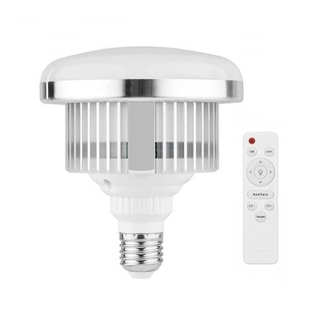 Set 4x Bec foto LED 3 moduri de lumina,putere 85W,soclu E27 cu telecomanda control [2]