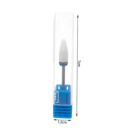 Set 5 capete ceramice de slefuit unghii,pentru pila electrica - Multicolor [6]