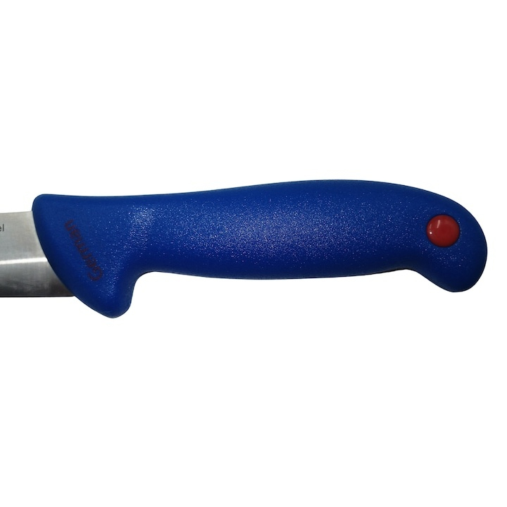 Set 5 cutite bucatar Chef macelarie otel inoxidabil 38 cm filetat injunghiat maner albastru profesional uz intensiv [6]