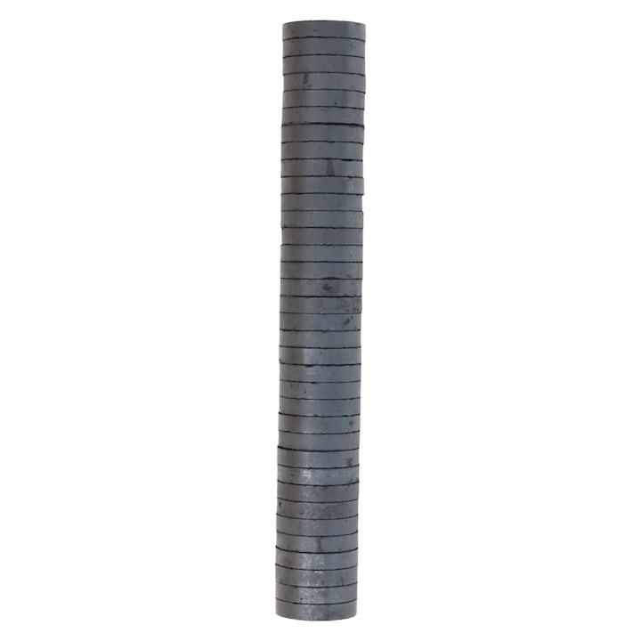 Set 50 magneti ferita disc, universali, 18 x 3 mm, negri [2]