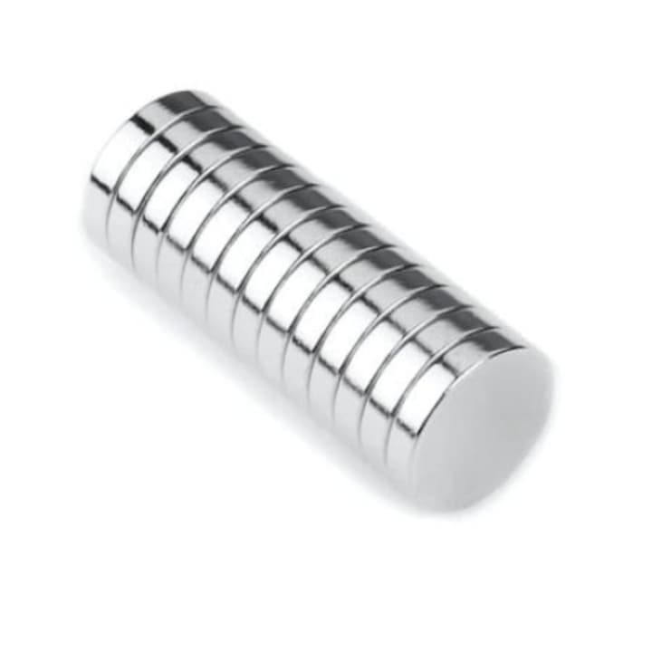 Set 50 magneti Neodim universali, diverse activitati, 10x1 mm - Rotund [4]