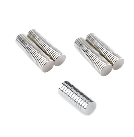 Set 50 magneti Neodim universali, diverse activitati, 10x2 mm - Rotund