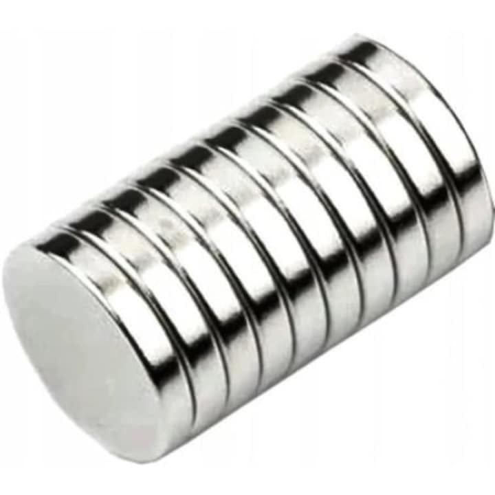 Set 50 magneti Neodim universali, diverse activitati, 8x1.5 mm - Rotund [4]