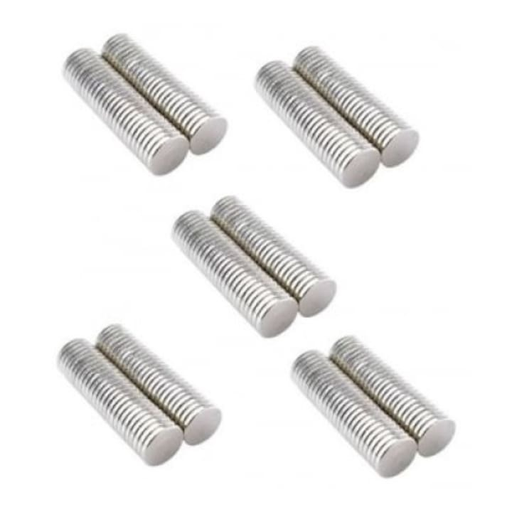 Set 500 magneti Neodim universali, diverse activitati, 10x2 mm - Rotund