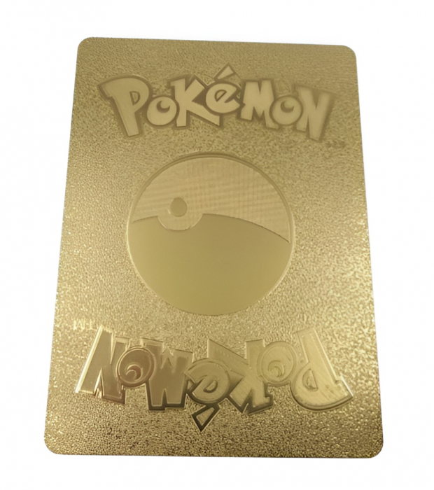 Set 55 cartonase aurii de colectie Pokemon Gold [4]