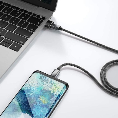 Set 5x Adaptor mini USB tip C la USB, viteza rapida de transfer - Negru [5]