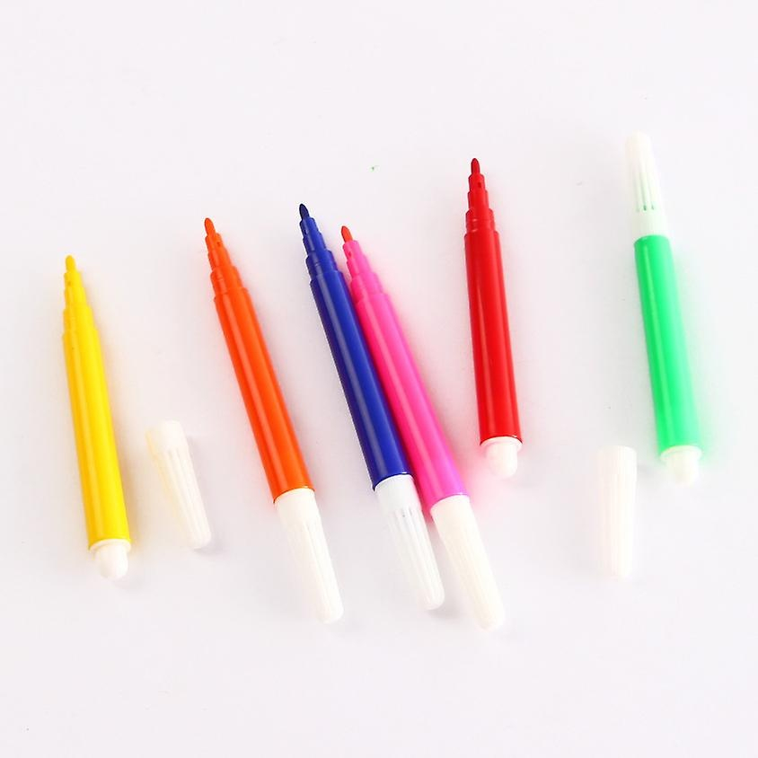 Set 6 markere colorate pentru hartie mini imprimanta foto portabila, varf subtire, uscare rapida, multicolor, compacte si ergonomice [3]