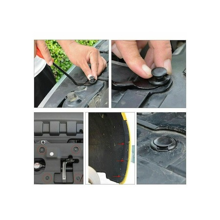 Set 635 clipsuri/cleme auto, Universale, 4 instrumente demontare, extractor metalic si soricei [3]