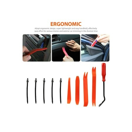 Set 635 clipsuri/cleme auto, Universale, 4 instrumente demontare, extractor metalic si soricei [6]