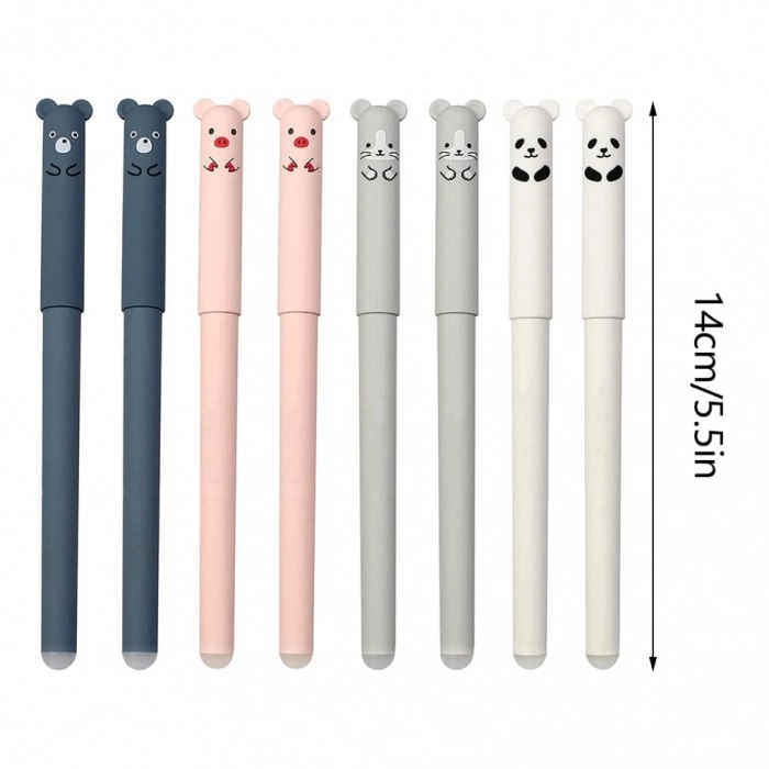 Set pix, 8 bucati functie stergere, modele cu animalute, grosime de scriere 0.35 mm [3]