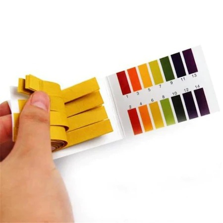 Set 80 hartii,benzi indicatoare pentru masurarea ph-ului din diverse solutii, model 1 [5]