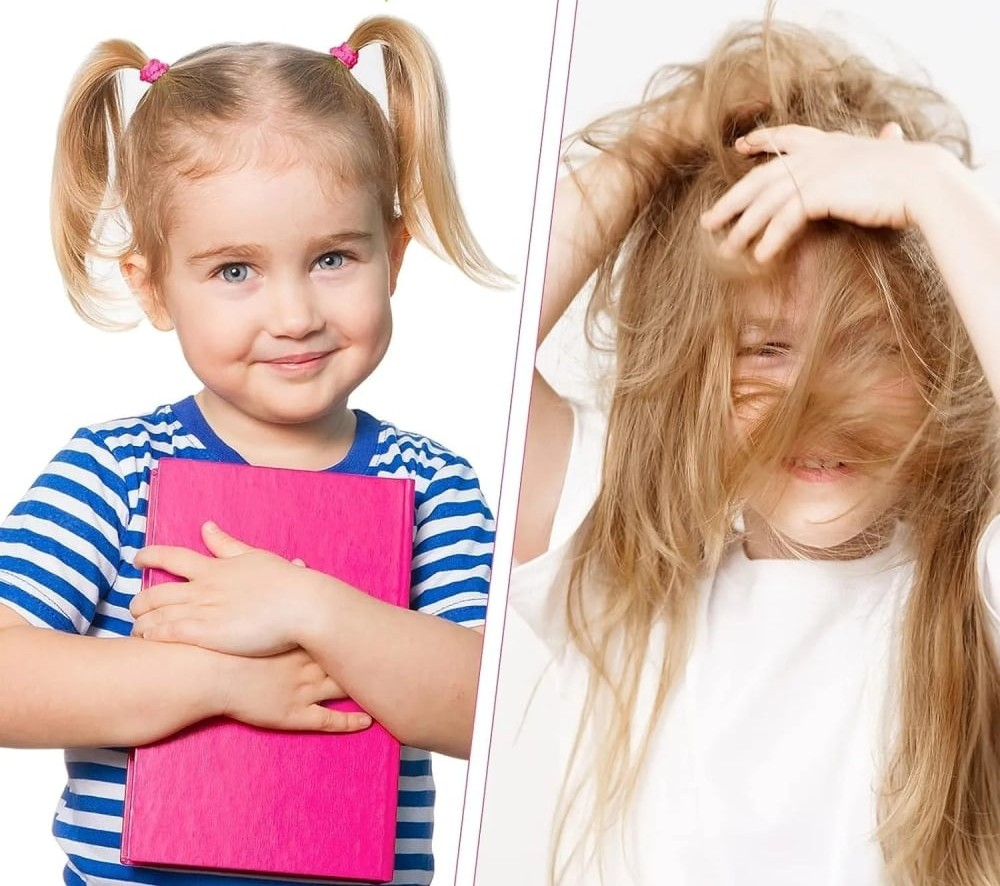 Set accesorii par copii cu cutie organizator, 26 elastice textile 2 cm, 80 elastice cauciuc multicolore si 5 cleme inimioara 0.8 cm [9]