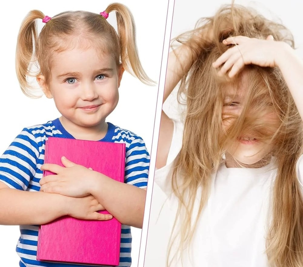 Set accesorii par copii cu cutie organizator, 26 elastice textile 2 cm, 80 elastice cauciuc multicolore si 5 cleme printesa 0.8 cm [5]