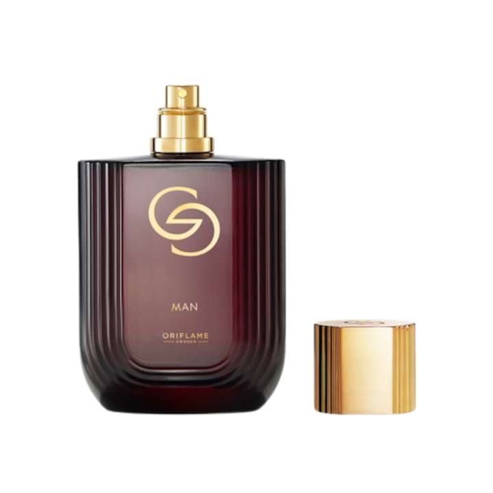 Set apa de parfum Giordani Gold Man 75 ml si card multifunctional Dactylion, de supravietuire, otel inoxidabil [4]