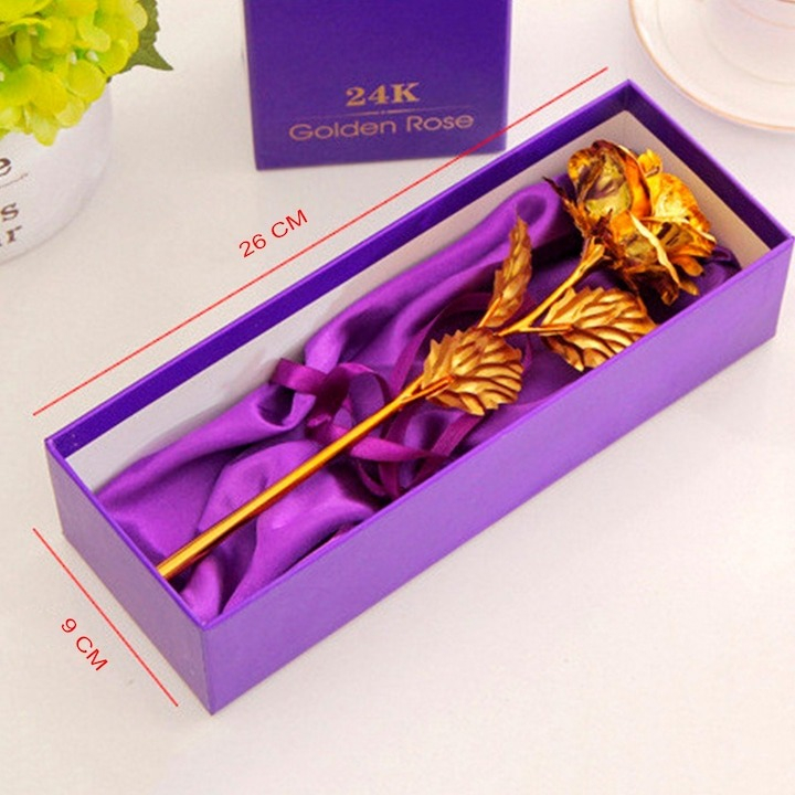 Set apa de toaleta Passion Dance Dark 50 ml, apa de parfum Rare Pearls 50 ml, card multifunctional, de supravietuire si trandafir auriu cu suport si cutie incluse [4]