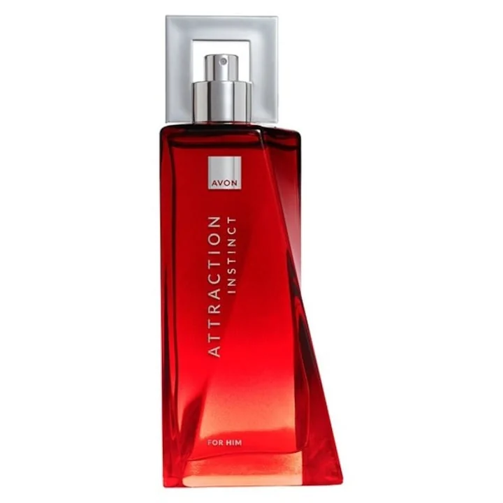 Set Attraction Instinct pentru Barbati, Apa de Toaleta 75 ml + Gel de Dus pentru Corp si Par 200 ml, Avon [5]