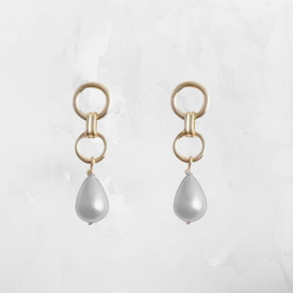 Set brățară și cercei Avon Lestari – rafinament auriu cu perle elegante și design feminin [5]