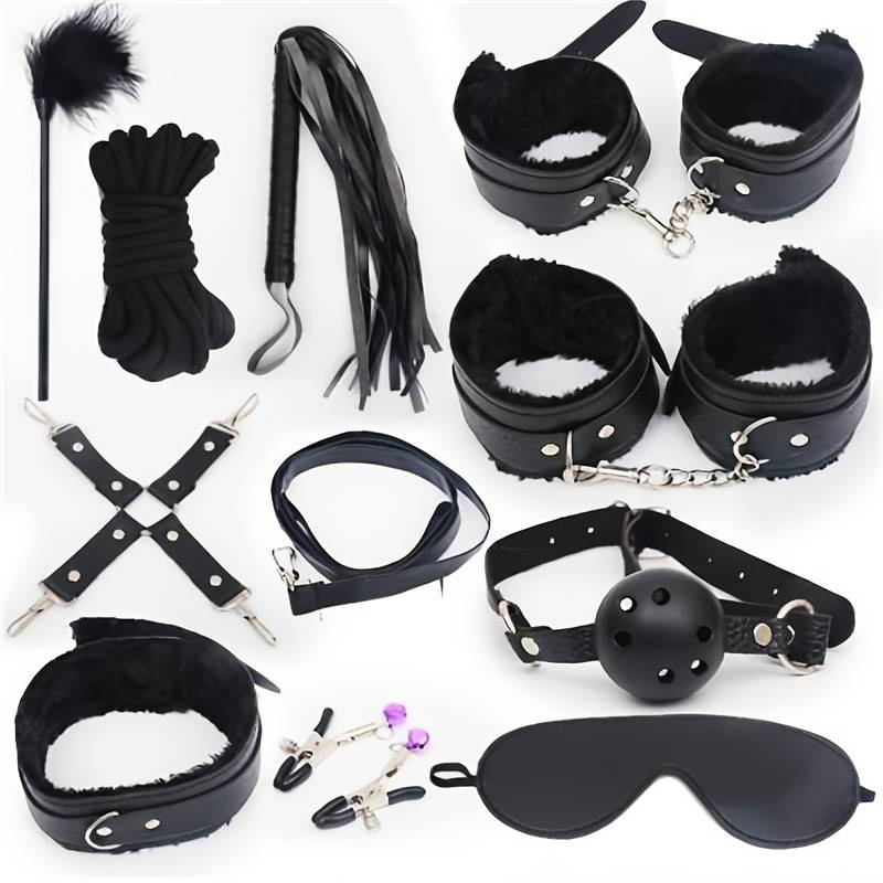 Set cadou accesorii erotice 12 piese – negru [21]