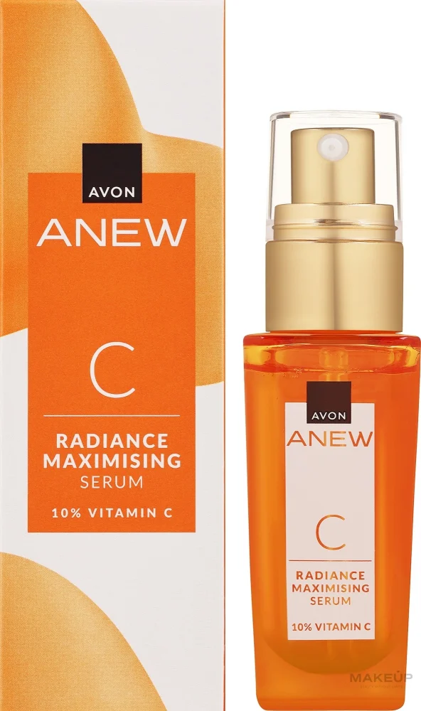 Set Cadou Anew Vitamin C, Ser 30 ml + Tonic 200 ml + Exfoliant Facial 75 ml, Cutie Cadou, Avon [3]