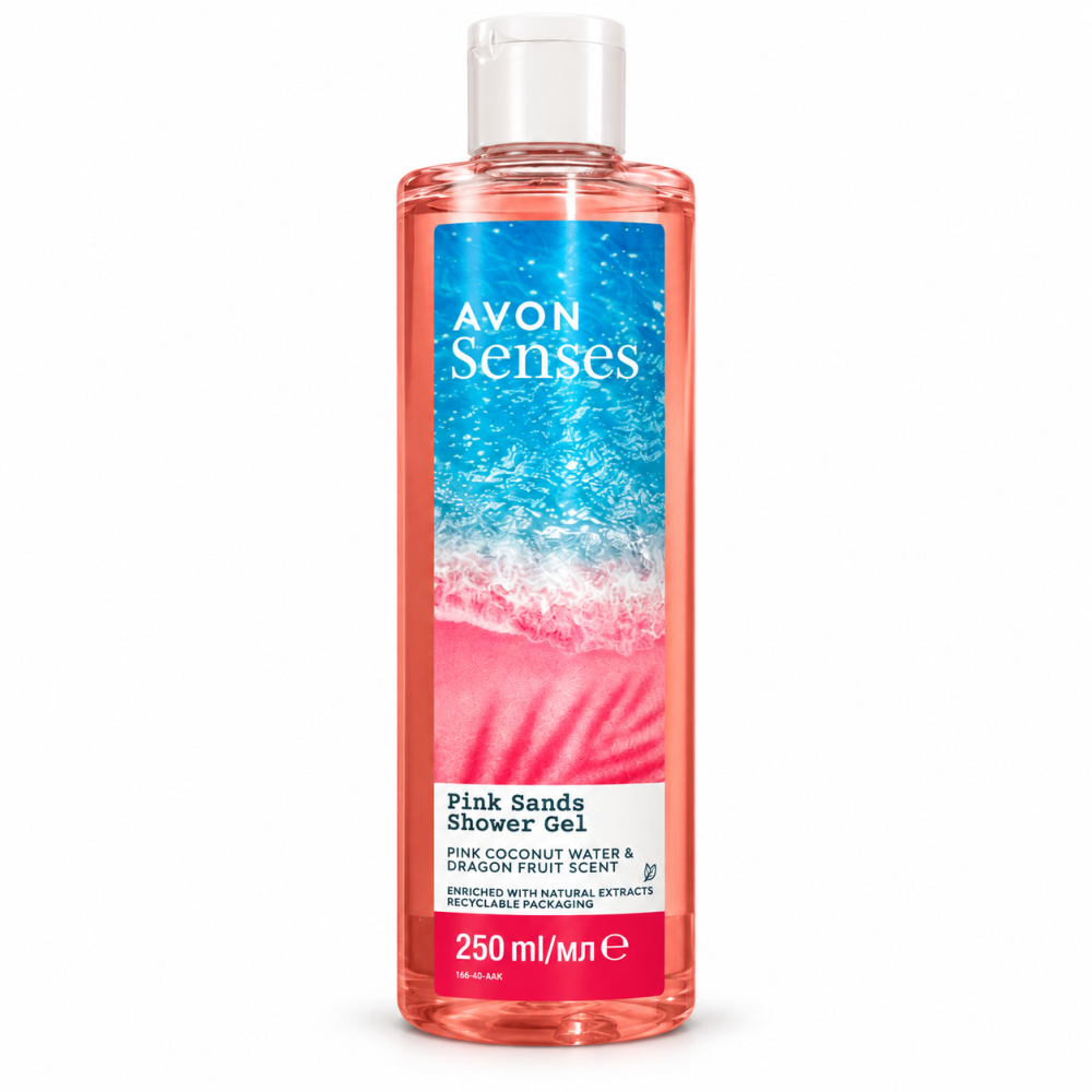 Set Cadou Femei AVON Encanto Gorgeous, Parfum 50 ml, Gel de Dus Senses Pink Sands 250 ml [6]