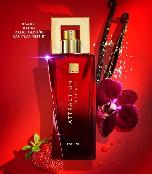 Set cadou pentru femei: Apa de parfum Attraction for Her 50 ml, Lotiune de corp Attraction for Her 125 ml, aroma orientala florala senzuala [4]