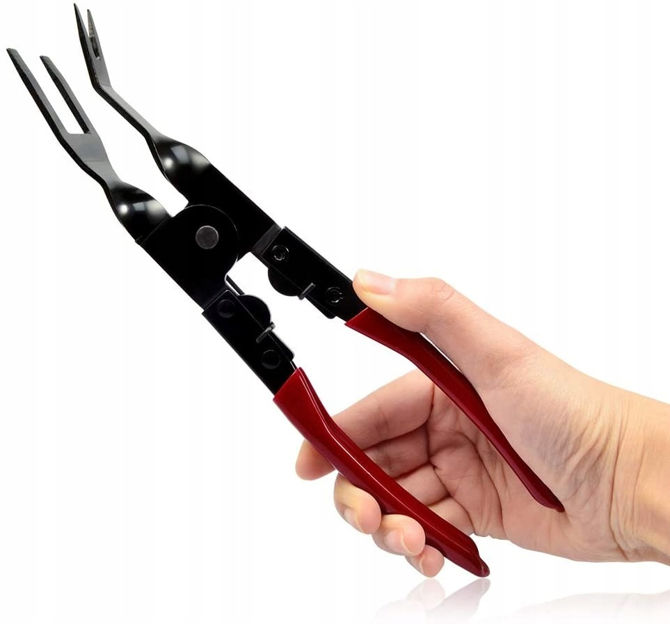 Set cleste profesional pentru demontare clipsuri auto si extractor, pentru tapiterie, ornamente si panouri, manere ergonomice, otel rezistent [7]