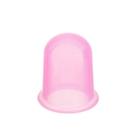 Set complet de masaj cu 4 ventuze si 1 rola din cauciu, sac depozitare inclus - Roz [6]
