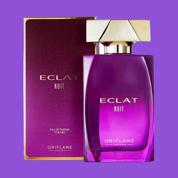 Set complet pentru Ea, Apa de parfum Eclat Nuit, insotit de insigna Dactylion cu mesaj motivational, cadou un trandafir rosu suflat la baza cu aur [7]