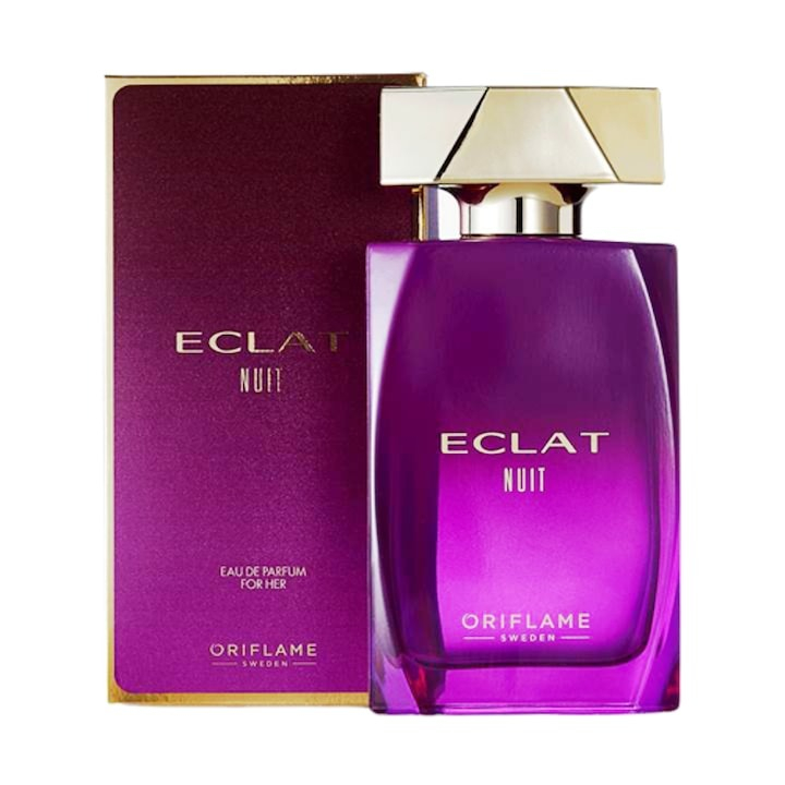 Set complet pentru Ea, Apa de parfum Eclat Nuit, insotit de insigna Dactylion cu mesaj motivational, cadou un trandafir rosu suflat la baza cu aur [8]