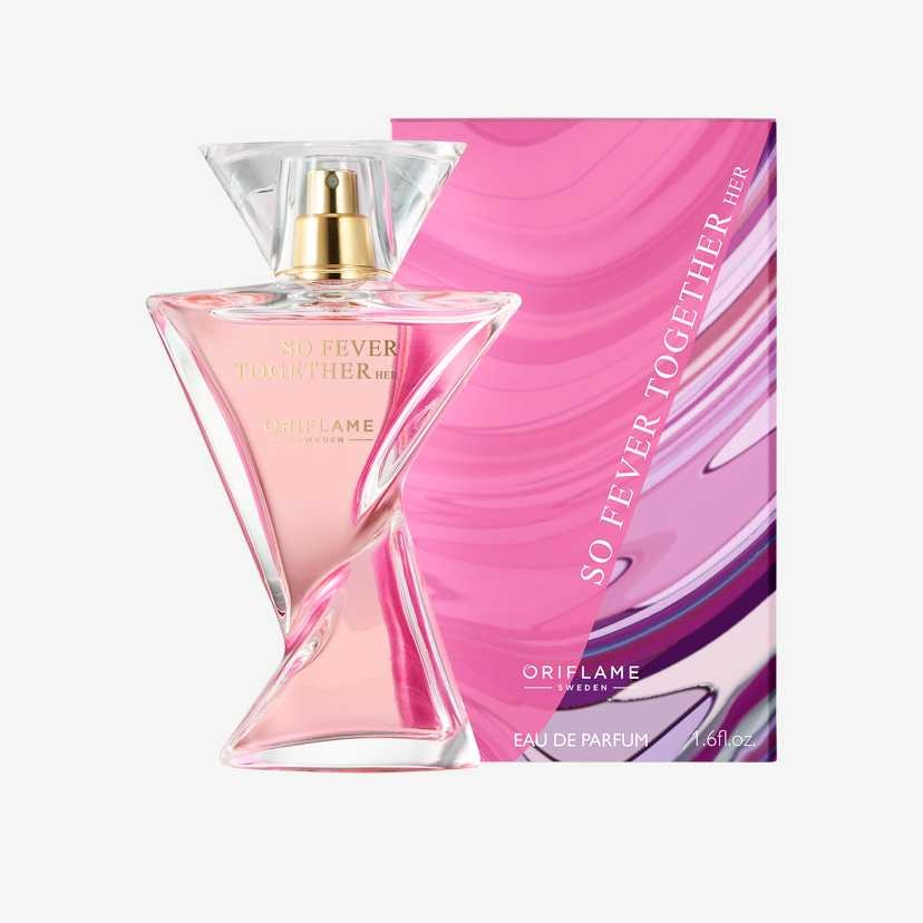Set complet pentru Ea, Apa de parfum So Fever Together, insotit de insigna Dactylion cu mesaj motivational, cadou un trandafir rosu suflat la baza cu aur [5]