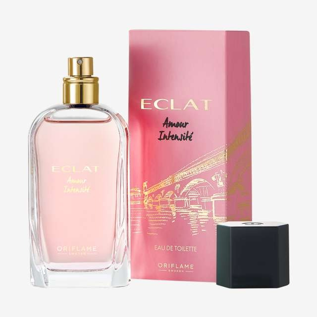 Set complet pentru Ea, Apa de toaleta Eclat Amour Intensite 50 ml, insotit de insigna Dactylion cu mesaj motivational [7]