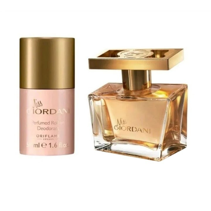 Set complet pentru Ea Miss Giordani (apa de parfum, deodorant roll-on), insotit de insigna Dactylion cu mesaj motivational [3]