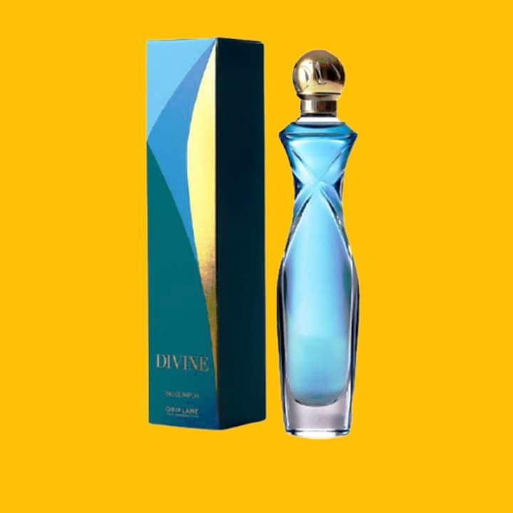 Set complet pentru Ea, parfum de femei Divine, insotit de insigna Dactylion cu mesaj motivational, cadou un trandafir rosu suflat la baza cu aur [6]