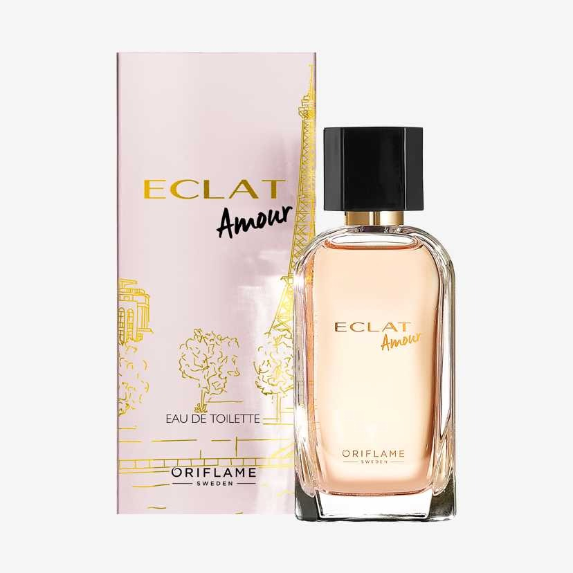 Set complet pentru Ea, parfum de femei Eclat Amour, insotit de insigna Dactylion cu mesaj motivational [4]