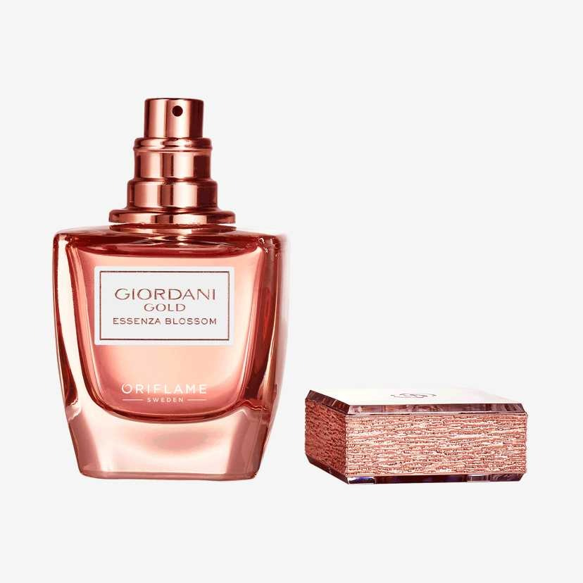 Set complet pentru Ea, parfum de femei Giordani Gold Essenza Blossom, insotit de insigna Dactylion cu mesaj motivational [5]
