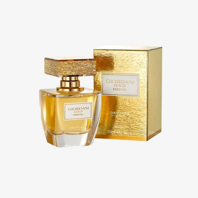 Set complet pentru Ea, parfum de femei Giordani Gold Essenza, insotit de insigna Dactylion cu mesaj motivational [9]