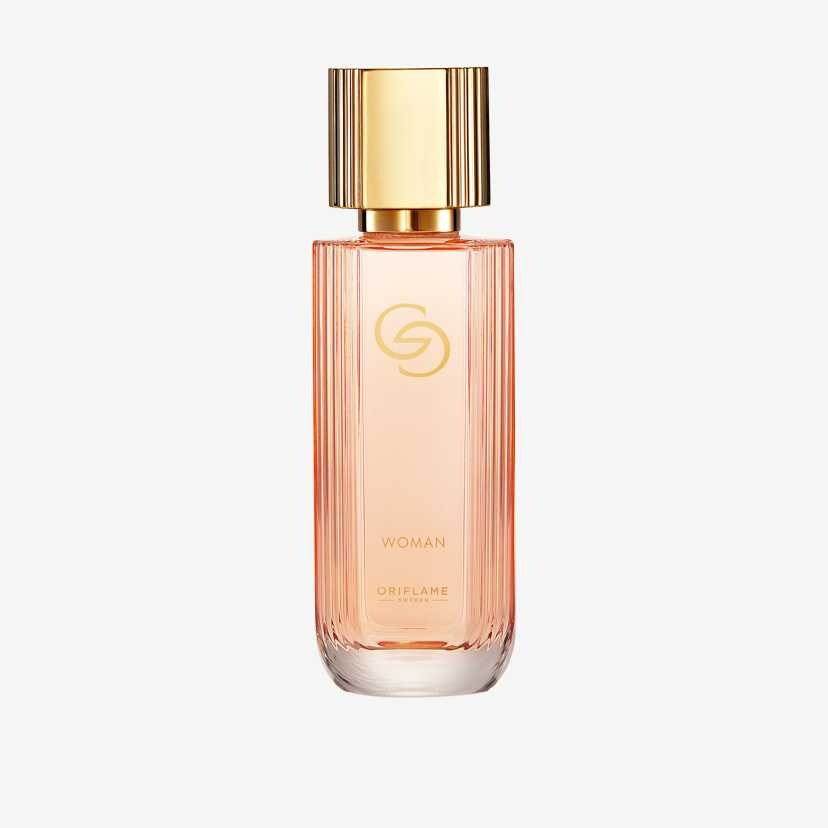 Set complet pentru Ea, parfum de femei Giordani Gold Woman, insotit de insigna Dactylion cu mesaj motivational, cadou un trandafir rosu suflat la baza cu aur [5]