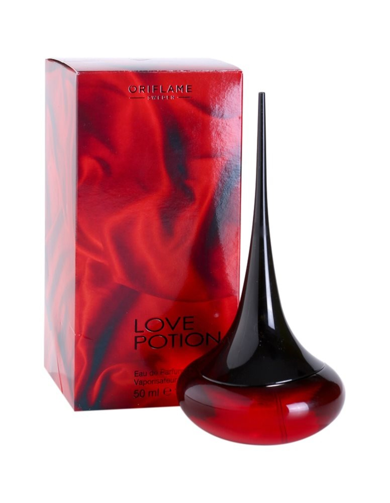 Set complet pentru Ea, parfum de femei Love Potion, insotit de insigna Dactylion cu mesaj motivational, cadou un trandafir rosu suflat la baza cu aur [5]