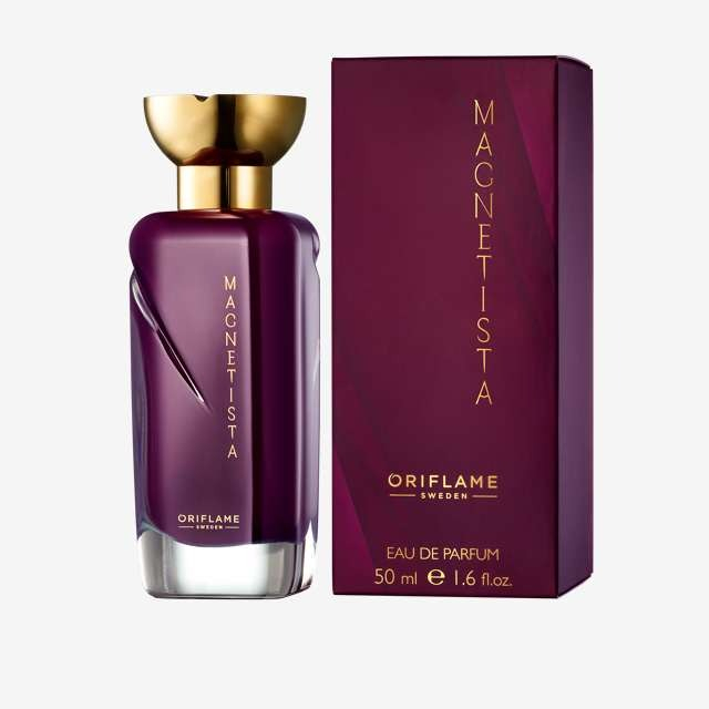 Set complet pentru Ea, parfum de femei Magnetista, insotit de insigna Dactylion cu mesaj motivational, cadou un trandafir rosu suflat la baza cu aur [2]