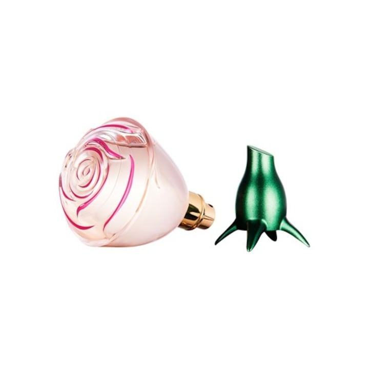 Set complet pentru Ea, parfum de femei Volare Moments, insotit de insigna Dactylion cu mesaj motivational, cadou un trandafir rosu suflat la baza cu aur [3]