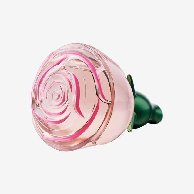 Set complet pentru Ea, parfum de femei Volare Moments, insotit de insigna Dactylion cu mesaj motivational, cadou un trandafir rosu suflat la baza cu aur [7]