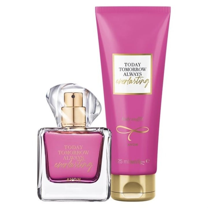 Set complet pentru Ea TTA Everlasting (apa de parfum, souffle de corp), insotit de insigna Dactylion cu mesaj motivational [6]