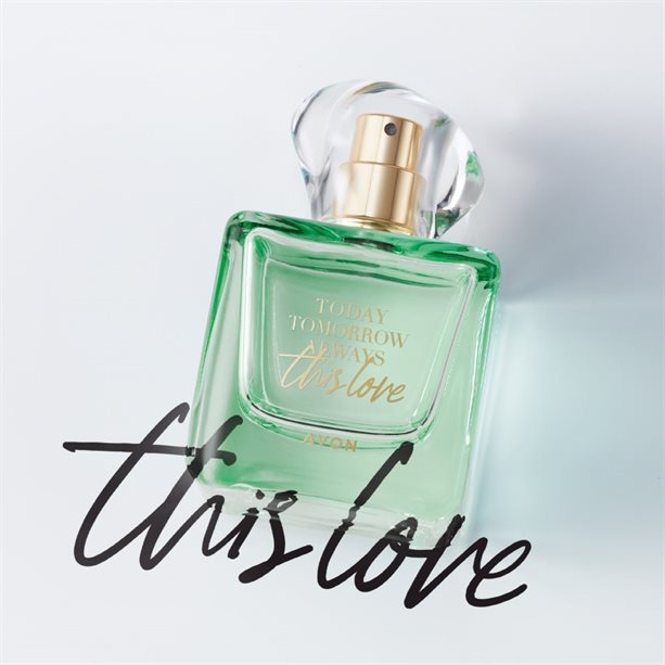 Set complet pentru Ea TTA This Love (apa de parfum, mini apa de parfum), insotit de insigna Dactylion cu mesaj motivational, cadou un trandafir rosu suflat la baza cu aur [4]