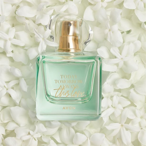 Set complet pentru Ea TTA This Love (apa de parfum, mini apa de parfum), insotit de insigna Dactylion cu mesaj motivational, cadou un trandafir rosu suflat la baza cu aur [3]