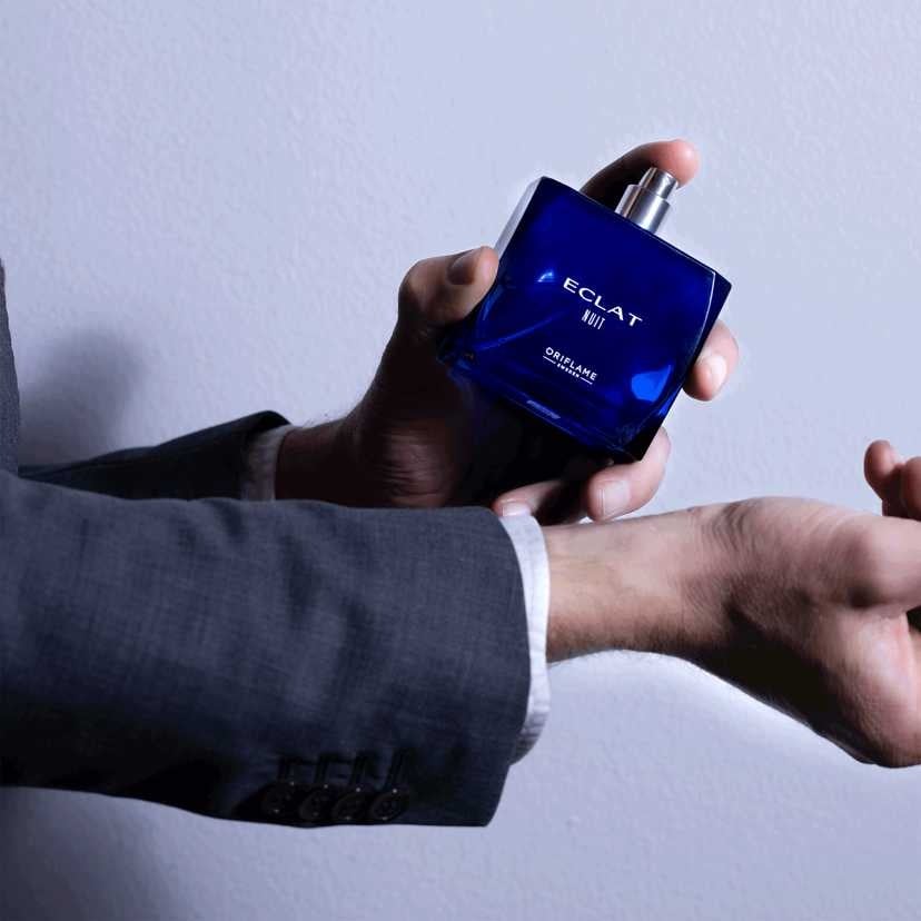 Set complet pentru El, Apa de parfum Eclat Nuit, insotit de insigna Dactylion cu mesaj motivational [3]