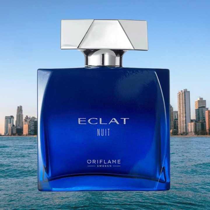 Set complet pentru El, Apa de parfum Eclat Nuit, insotit de insigna Dactylion cu mesaj motivational [4]