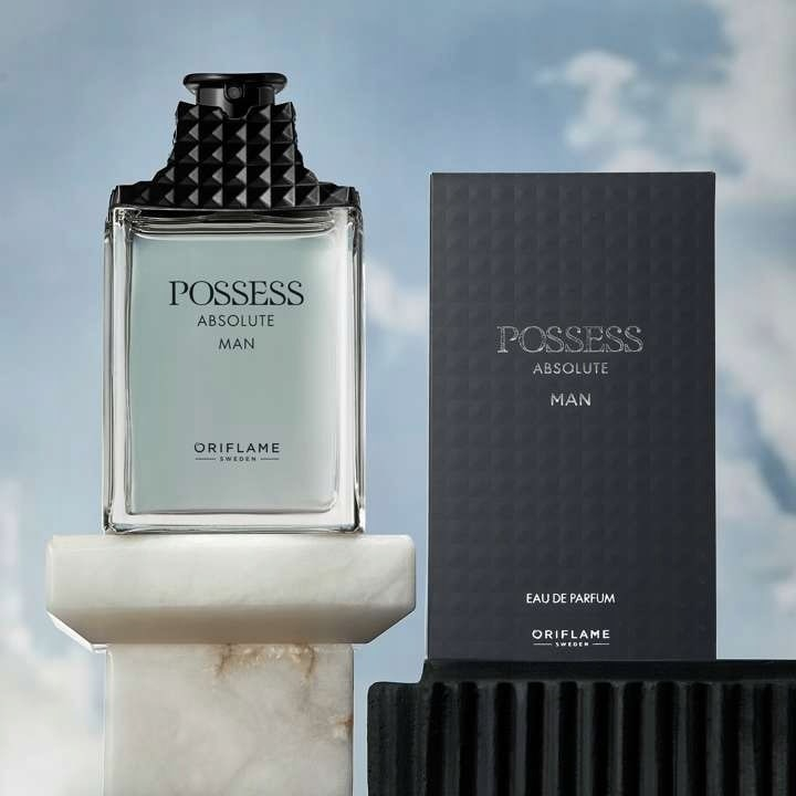 Set complet pentru El, Apa de parfum pentru barbati Possess Absolute Man 75 ml, insotit de insigna Dactylion cu mesaj motivational [3]